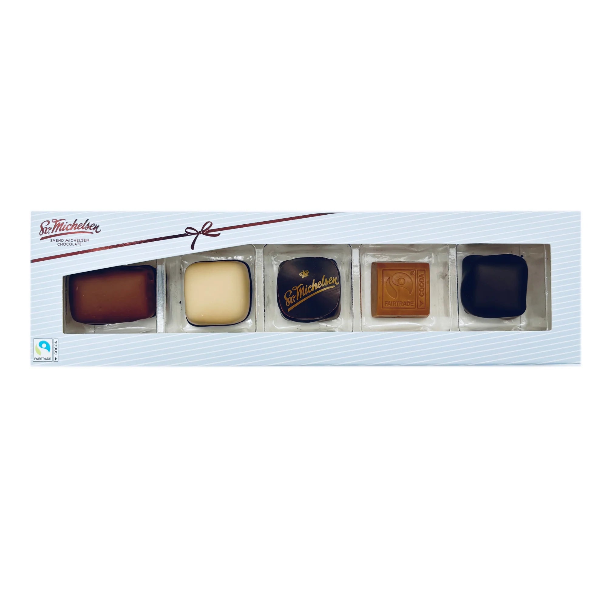 5 stk fyldt chokolade