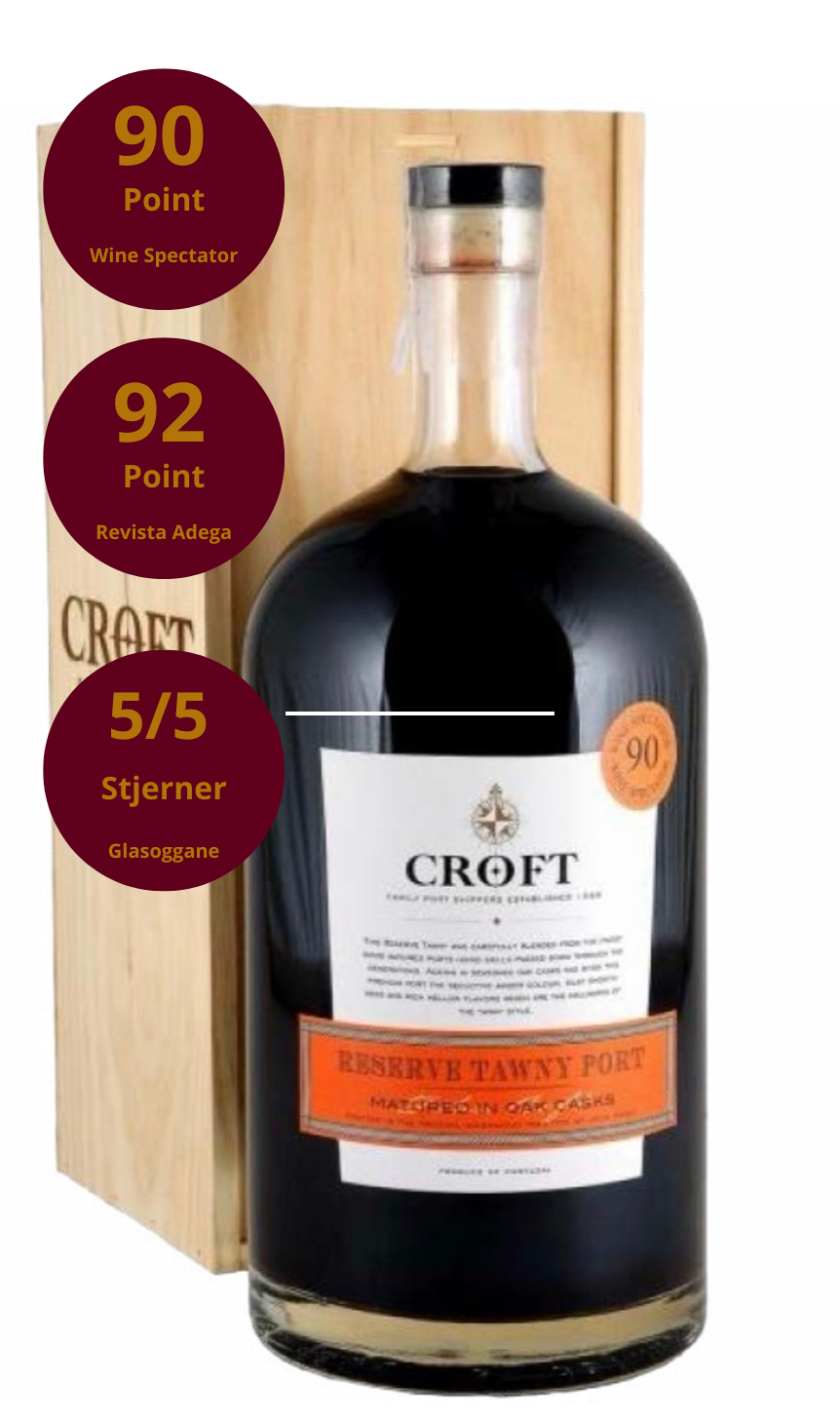 Croft Tawny Reserve Port 4,5 l