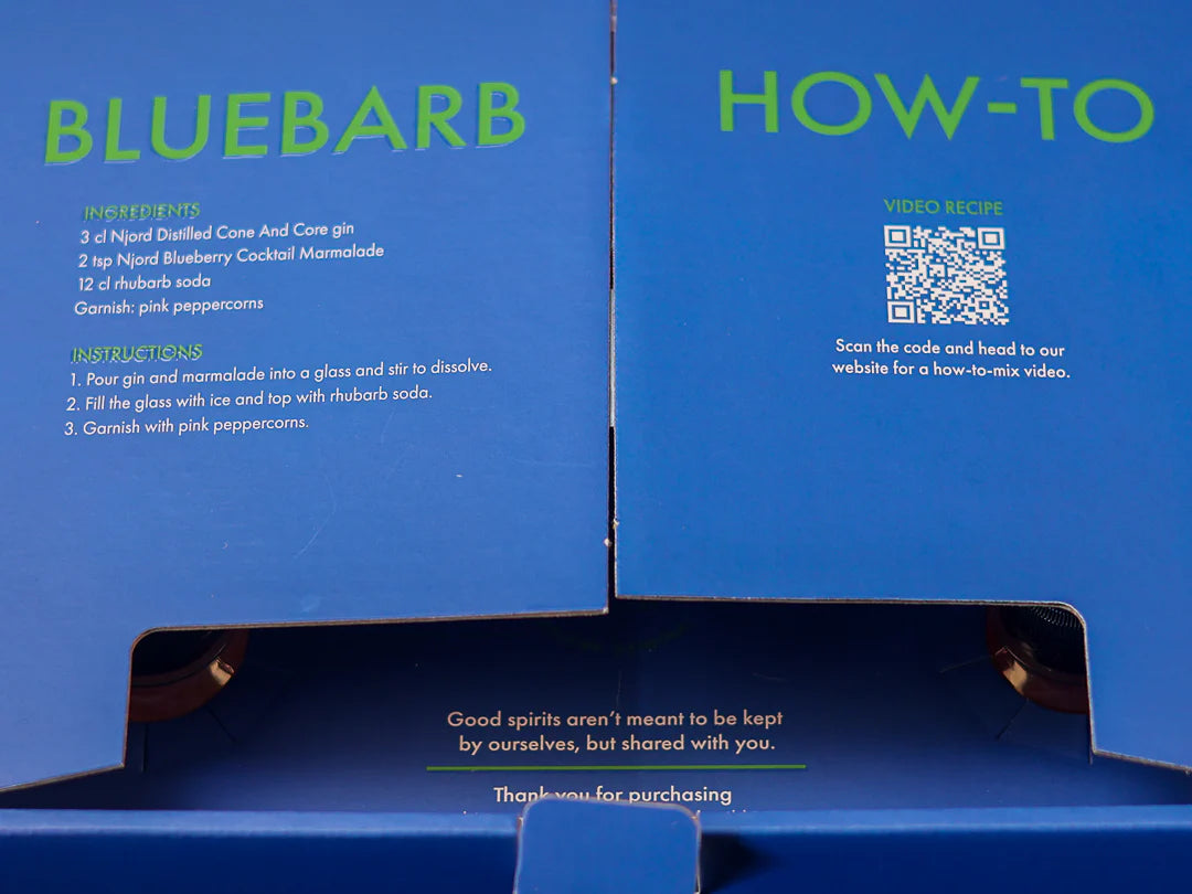 Bluebarb - Cocktail Kit