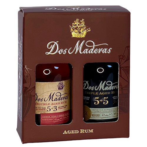 Caribbean Añejo 5+3 år og 5+5 år - 2x20cl