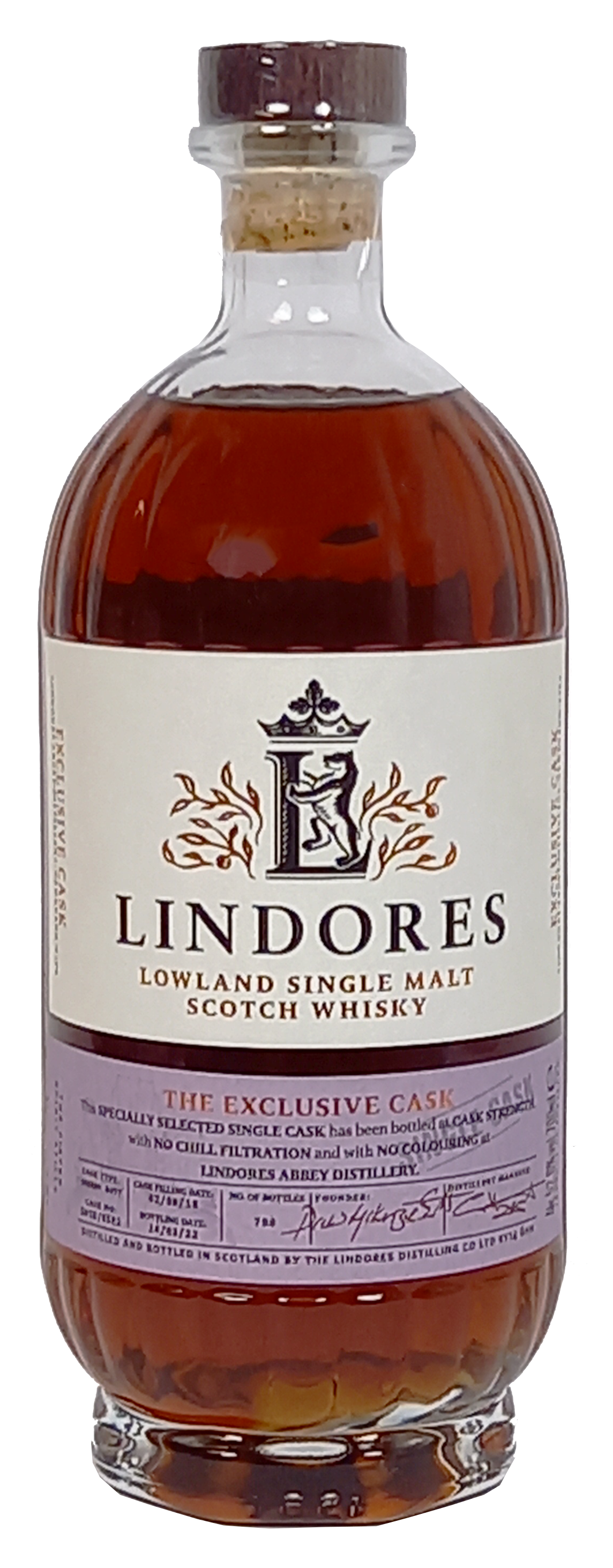 Lowland Single Malt Whisky Exclusive Sherry Cask