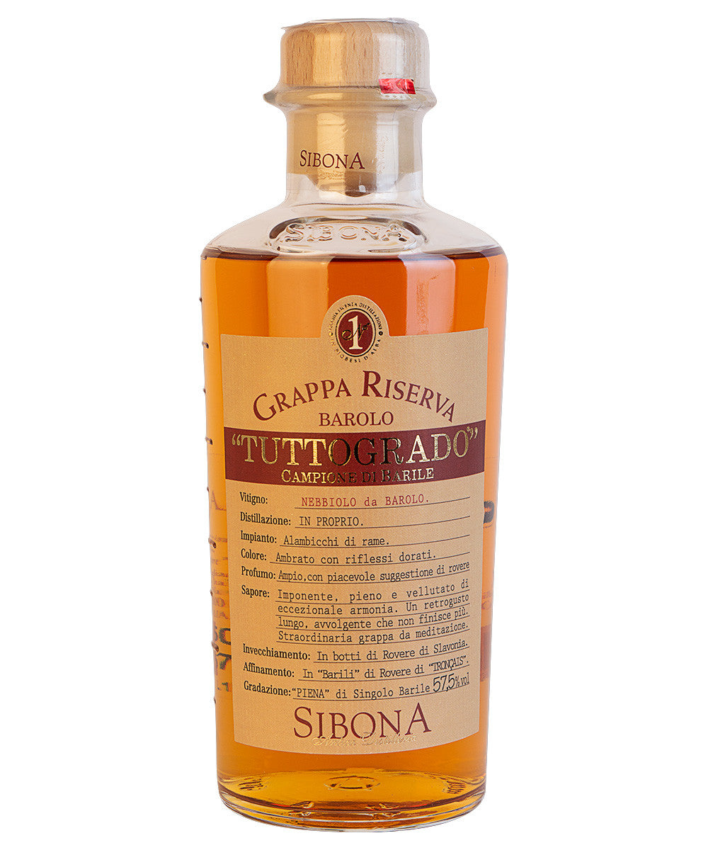 Grappa di Barolo "Tuttogrado"