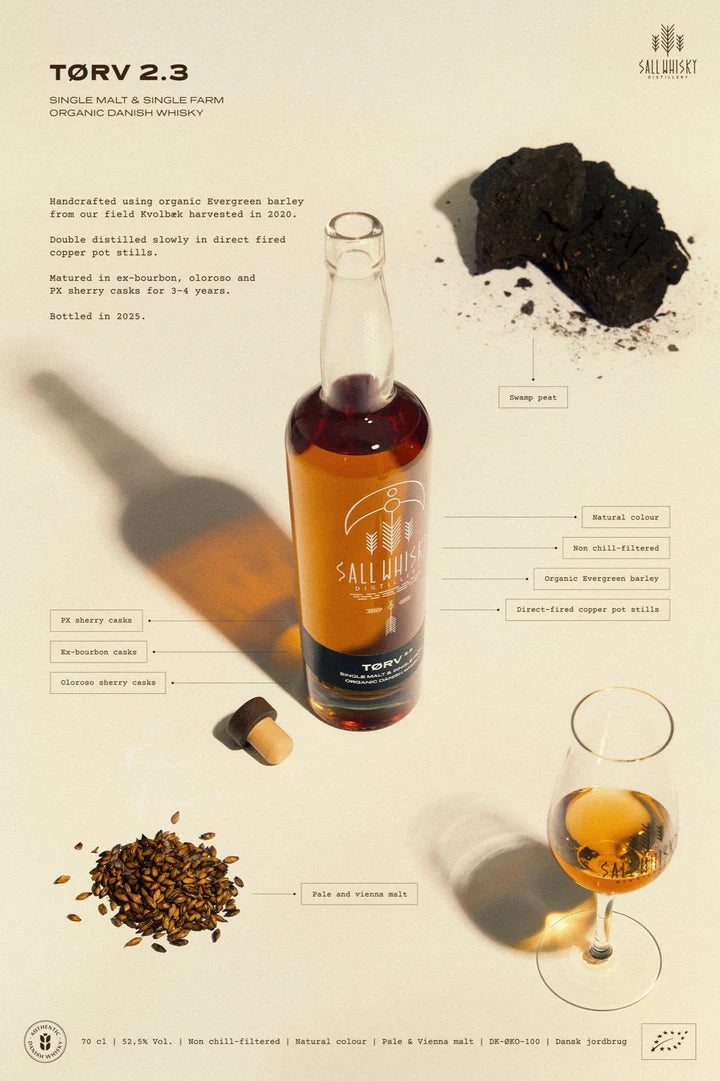 TØRV 2.3 - Peated Single Malt Whisky